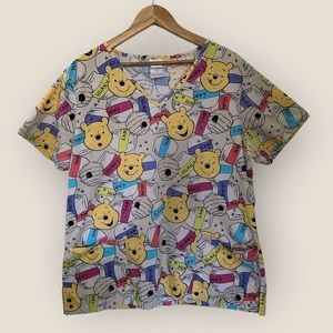 Disney Winnie The Pooh Scrub Top (M)